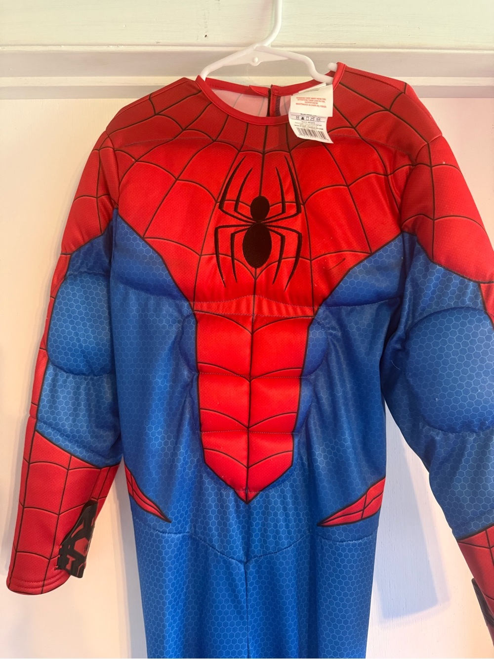 Marvel Red & Blue Spider-Man Muscle Chest Kids Costume